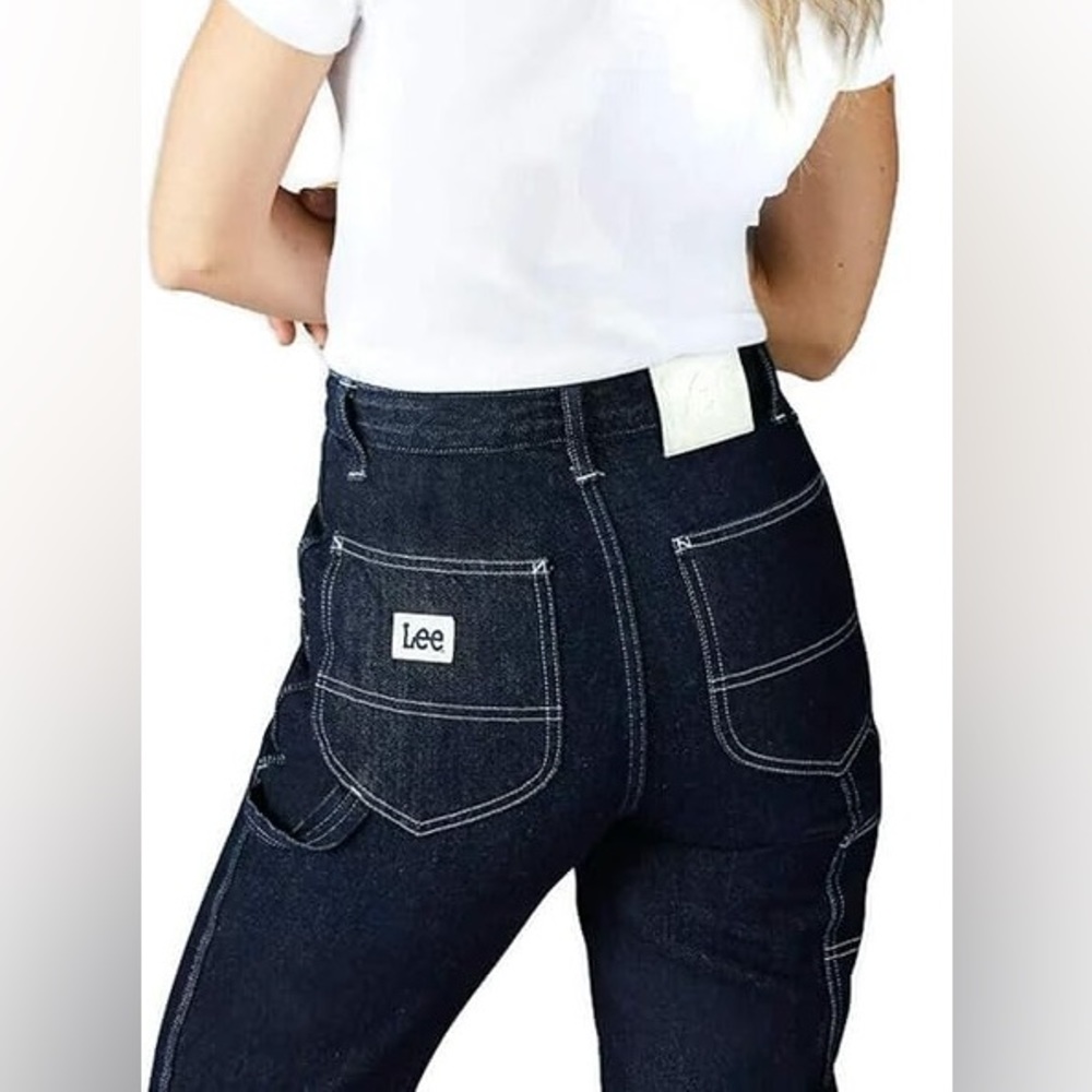 Lee High Rise Vintage Modern Dungaree Ankle Jeans